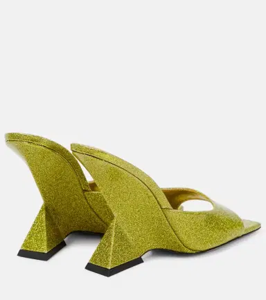 The Attico Cheope glitter mules | Thumbnail 6