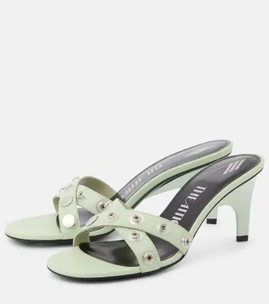 The Attico Cosmo leather sandals | Thumbnail 3