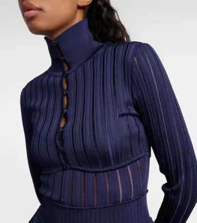 Alaia Alaïa Crinoline cropped cardigan | Thumbnail 3