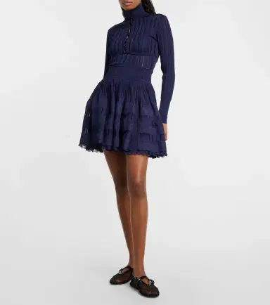 Alaia Alaïa Crinoline cropped cardigan | Thumbnail 4