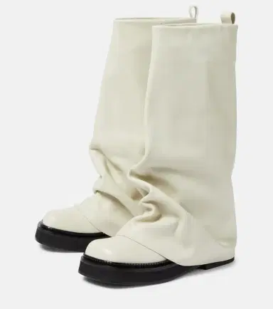 The Attico Robin leather knee-high combat boots | Thumbnail 5