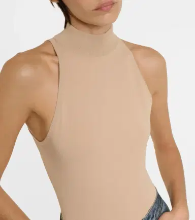 Alaïa Alaïa Halterneck jersey bodysuit | Thumbnail 2