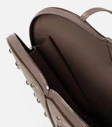 Alaïa Alaïa Le Caur studded suede shoulder bag | Thumbnail 2