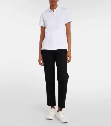 Fusalp Agathe cotton-blend polo shirt | Thumbnail 2