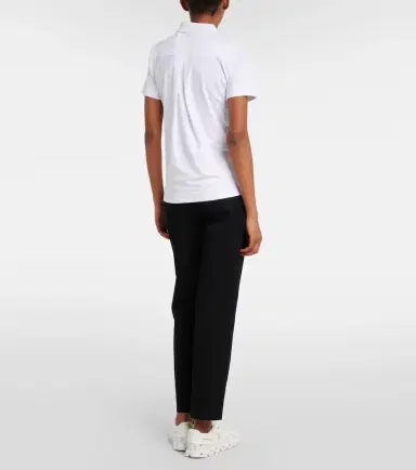 Fusalp Agathe cotton-blend polo shirt | Thumbnail 4