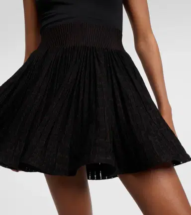 Alaia Alaïa High-rise miniskirt | Thumbnail 3 Alaia Alaïa High-rise miniskirt | Thumbnail 3