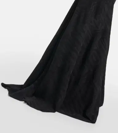 Alaïa Alaïa Patterned turtleneck gown | Thumbnail 3