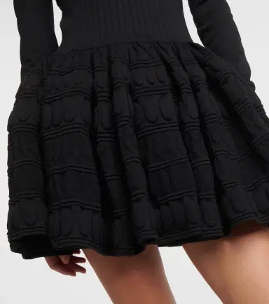 Alaïa Alaïa Crinoline wool-blend minidress | Thumbnail 2 Alaïa Alaïa Crinoline wool-blend minidress | Thumbnail 2
