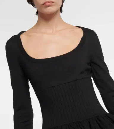 Alaïa Alaïa Crinoline wool-blend minidress | Thumbnail 5 Alaïa Alaïa Crinoline wool-blend minidress | Thumbnail 5