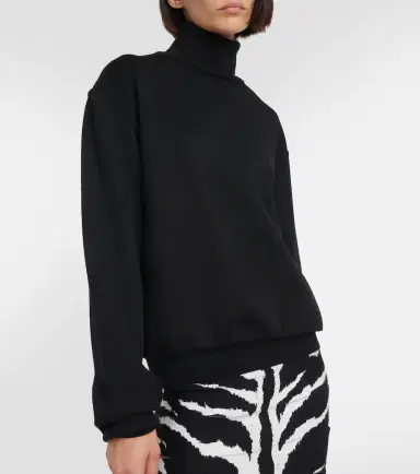 Alaïa Alaïa Wool-blend turtleneck sweater | Thumbnail 2