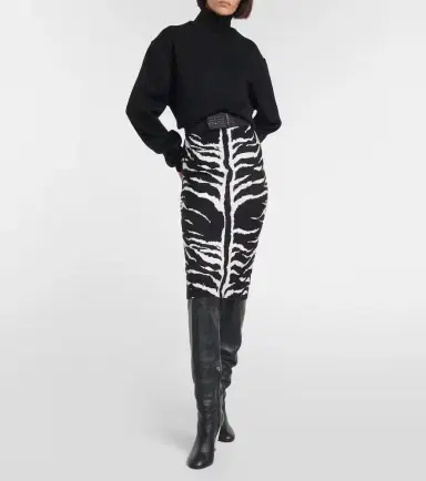 Alaïa Alaïa Wool-blend turtleneck sweater | Thumbnail 4