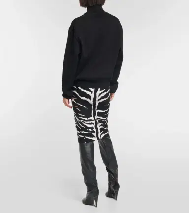Alaïa Alaïa Wool-blend turtleneck sweater | Thumbnail 5