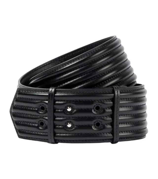 Alaia Alaïa Padded leather belt