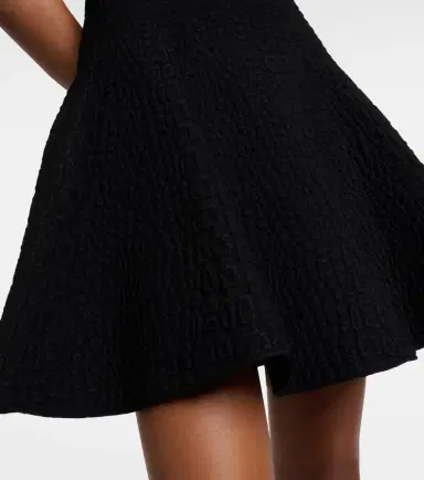 Alaïa Alaïa Croc-effect minidress | Thumbnail 2