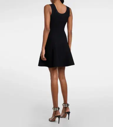Alaïa Alaïa Croc-effect minidress | Thumbnail 3