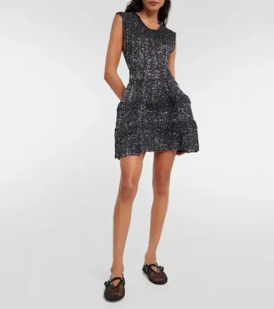 Alaïa Alaïa Sequined minidress | Thumbnail 4 Alaïa Alaïa Sequined minidress | Thumbnail 4