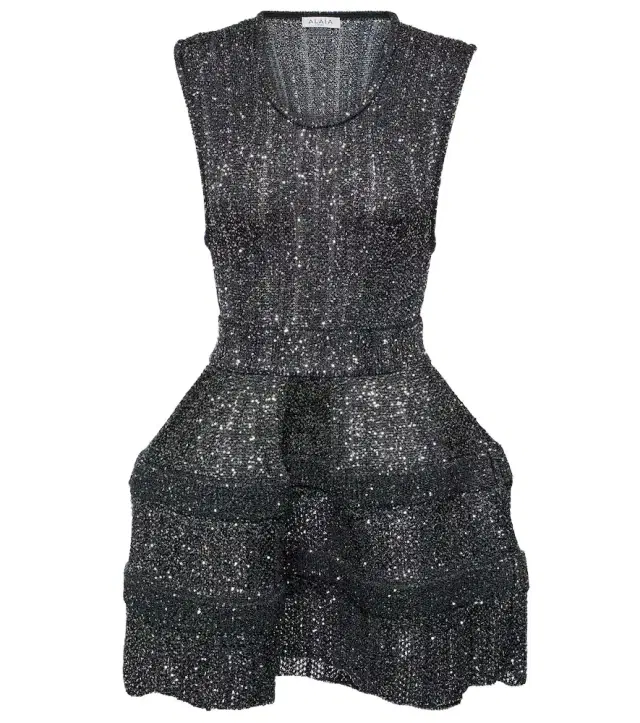 Alaia Alaïa Sequined minidress