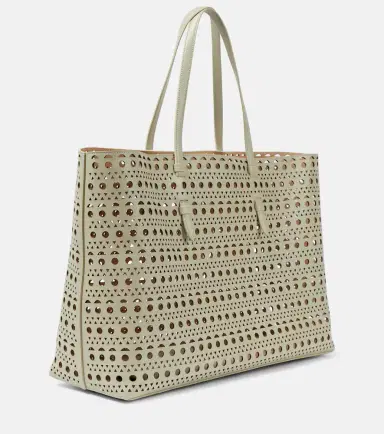 Alaïa Alaïa Mina 44 Vienne Wave leather tote bag | Thumbnail 2