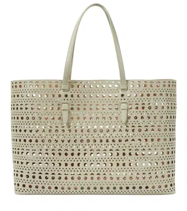 Alaïa Alaïa Mina 44 Vienne Wave leather tote bag | Thumbnail 1