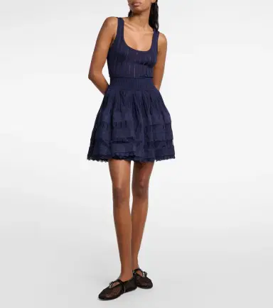 Alaïa Alaïa Ribbed-knit minidress | Thumbnail 2
