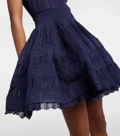 Alaïa Alaïa Ribbed-knit minidress | Thumbnail 4