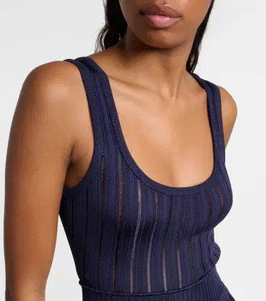 Alaïa Alaïa Ribbed-knit minidress | Thumbnail 5