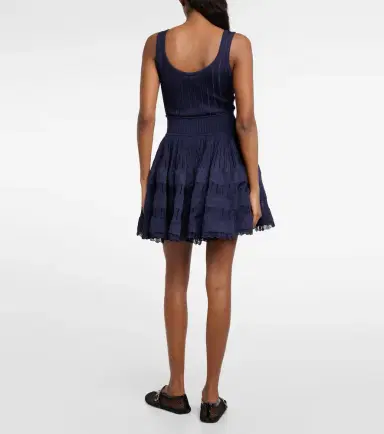 Alaïa Alaïa Ribbed-knit minidress | Thumbnail 6