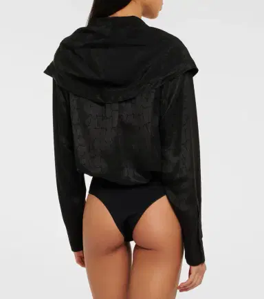 Alaïa Alaïa Hooded bodysuit | Thumbnail 3 Alaïa Alaïa Hooded bodysuit | Thumbnail 3