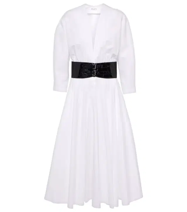 Alaia Alaïa Cotton midi dress