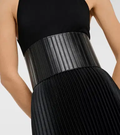 Alaia Alaïa Striped corset leather belt | Thumbnail 3