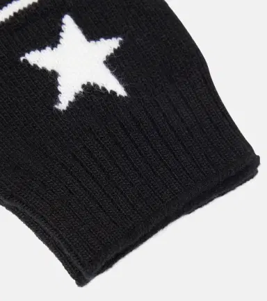 JETSET Logo virgin wool mittens | Thumbnail 2