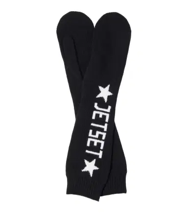 JETSET Logo virgin wool mittens | Thumbnail 1