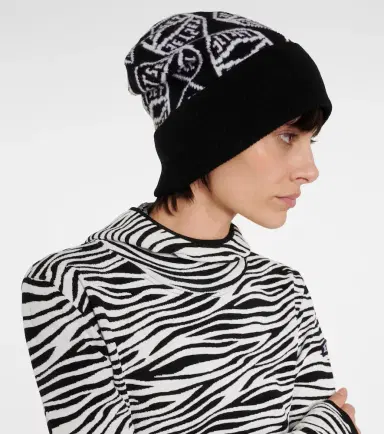JETSET Logo wool-blend beanie | Thumbnail 4