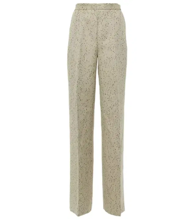 Altuzarra Laski hemp-blend wide-leg pants