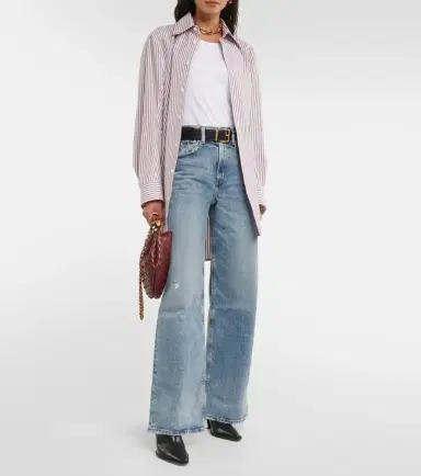 Citizens of Humanity Paloma high-rise wide-leg jeans | Thumbnail 5
