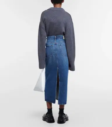 Citizens of Humanity Peri denim maxi skirt | Thumbnail 5