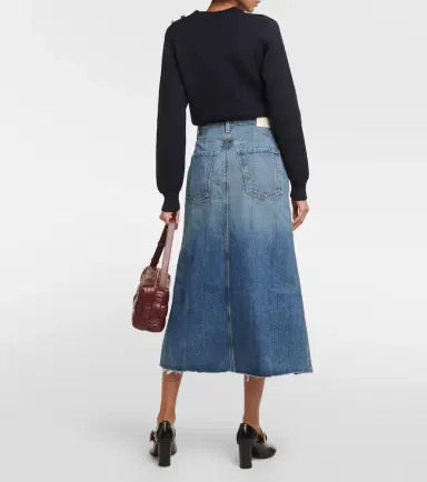 Citizens of Humanity Raian denim midi skirt | Thumbnail 5