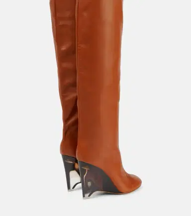 Alaïa Alaïa Leather knee-high boots | Thumbnail 5