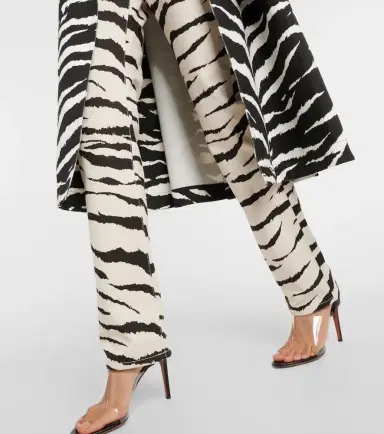 Alaïa Alaïa Zebra-print jeans | Thumbnail 5
