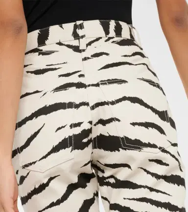 Alaïa Alaïa Zebra-print jeans | Thumbnail 7