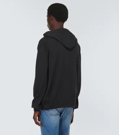 Maison Margiela Wool and cashmere hoodie | Thumbnail 3