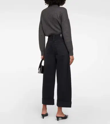 Citizens of Humanity Ayla high-rise wide-leg jeans | Thumbnail 5