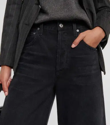 Citizens of Humanity Ayla high-rise wide-leg jeans | Thumbnail 6