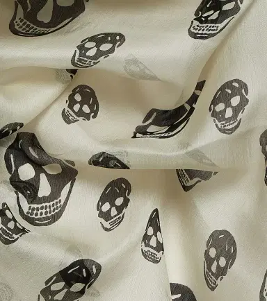 Alexander McQueen Skull silk scarf | Thumbnail 4