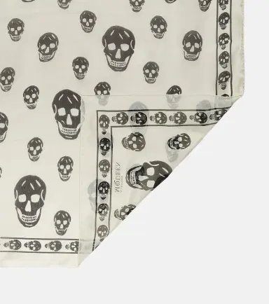 Alexander McQueen Skull silk scarf | Thumbnail 5