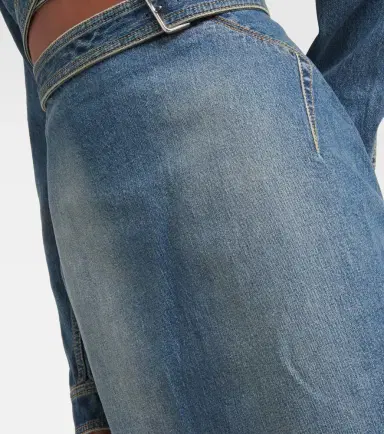 Alaïa Alaïa Denim pencil skirt | Thumbnail 2