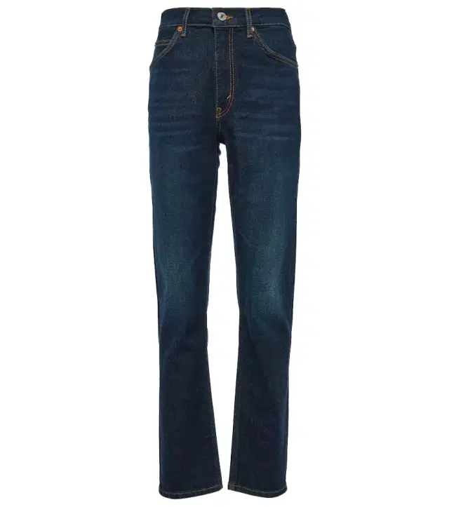 Re/Done 70s high-rise straight jeans