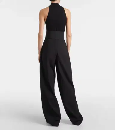 Alaïa Alaïa High-rise wool wide-leg pants | Thumbnail 2 Alaïa Alaïa High-rise wool wide-leg pants | Thumbnail 2