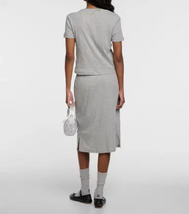 Miu Miu Cotton jersey T-shirt | Thumbnail 2 Miu Miu Cotton jersey T-shirt | Thumbnail 2