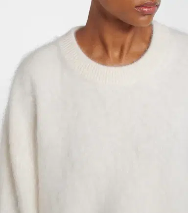 Lisa Yang Natalia brushed cashmere sweater | Thumbnail 3 Lisa Yang Natalia brushed cashmere sweater | Thumbnail 3